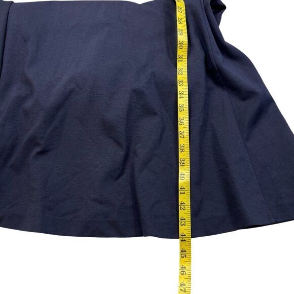 Boden Colorblock Ivy Ponte Stretch Dress Navy Purple Size 8R - Picture 5 of 10